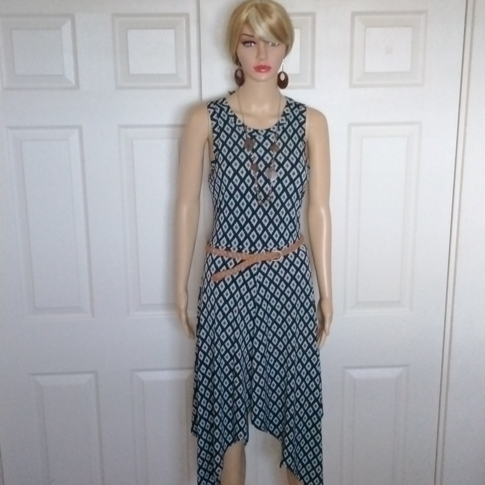 Karen Kane handkerchief hem dress